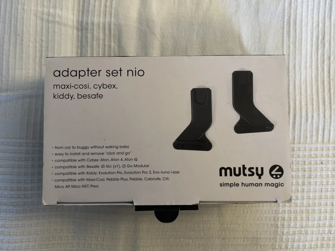 Mutsy Nio Adapter-Set für Babyschalen – Bild 1