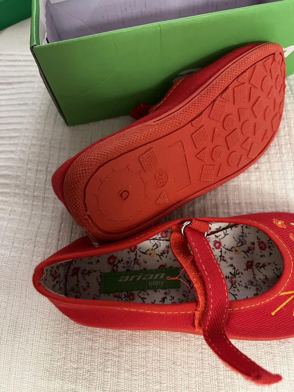Ariana Baby Schuhe, rot, Gr. 26 – Bild 2