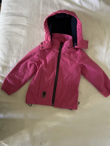 Pinke Softshelljacke, Gr. 104