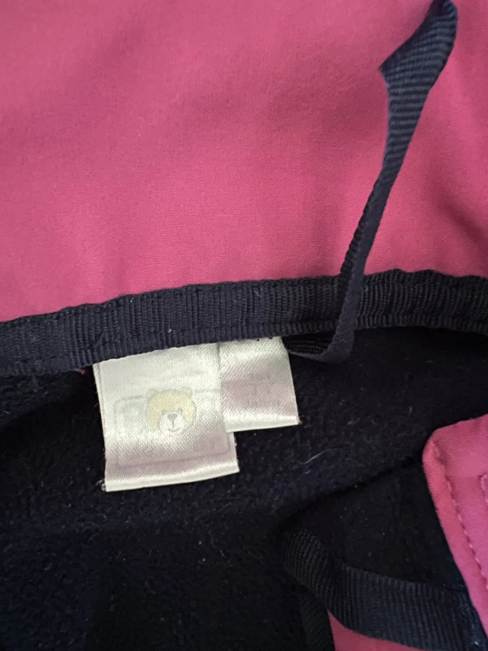 Pinke Softshelljacke, Gr. 104 – Bild 2
