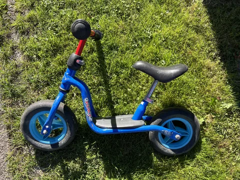 Puky Laufrad blau, fahrbereit