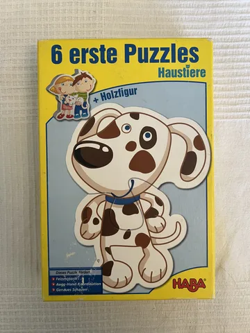 HABA 6 erste Puzzles – Haustiere