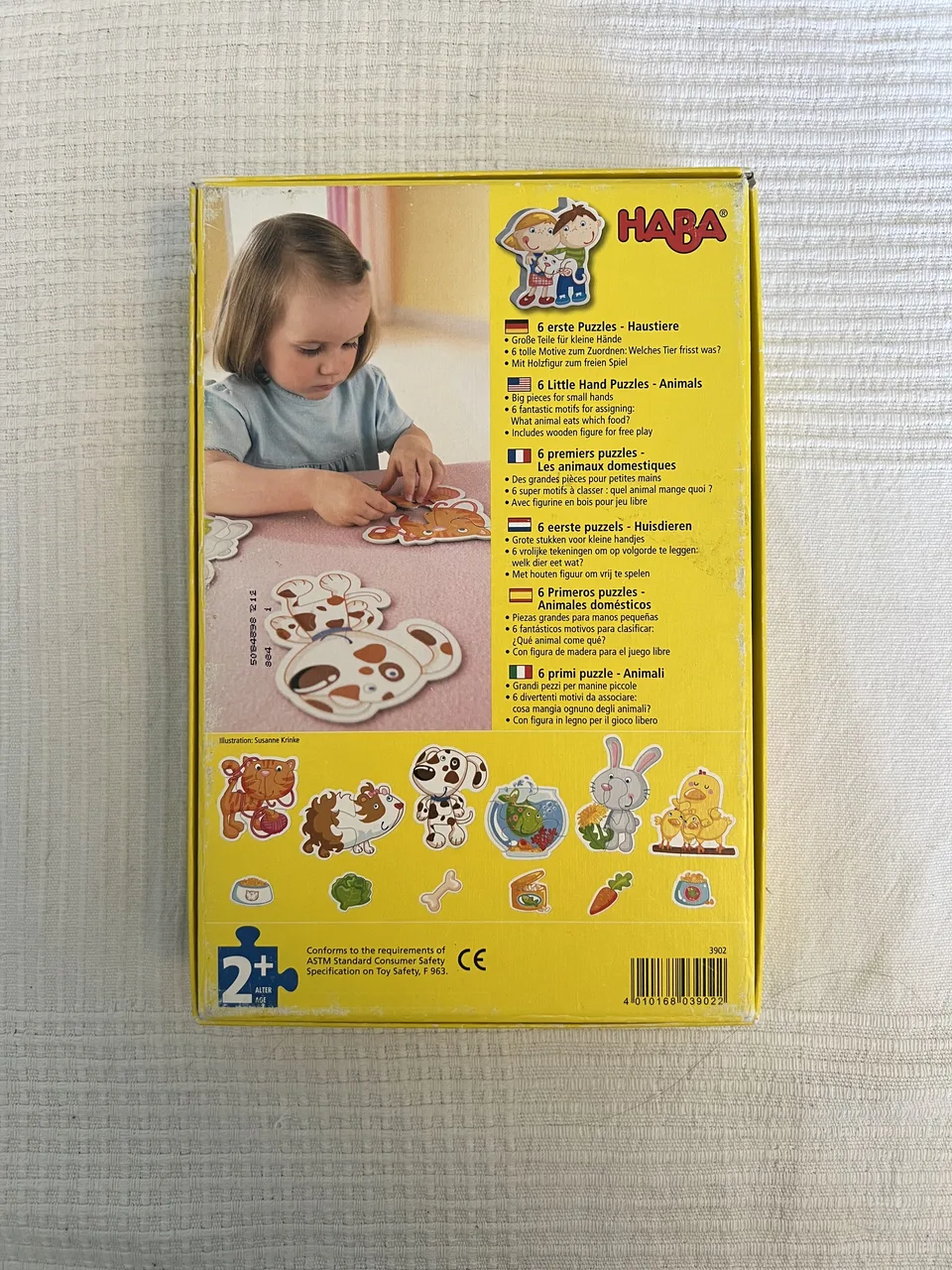 HABA 6 erste Puzzles – Haustiere – Bild 2